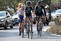Tour des Alpes Maritimes et du Var 2023 - 2. Etapp       -  Marco Brenner (vorne) musste bei Strade Bianche mit Rückenproblemen aufgeben.