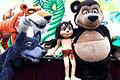 In einer Inszenierung für Kinder ab drei Jahren zeigt das Theater vom Rabenberg aus Burgpreppach das 'Dschungelbuch' als Stabpuppentheater.