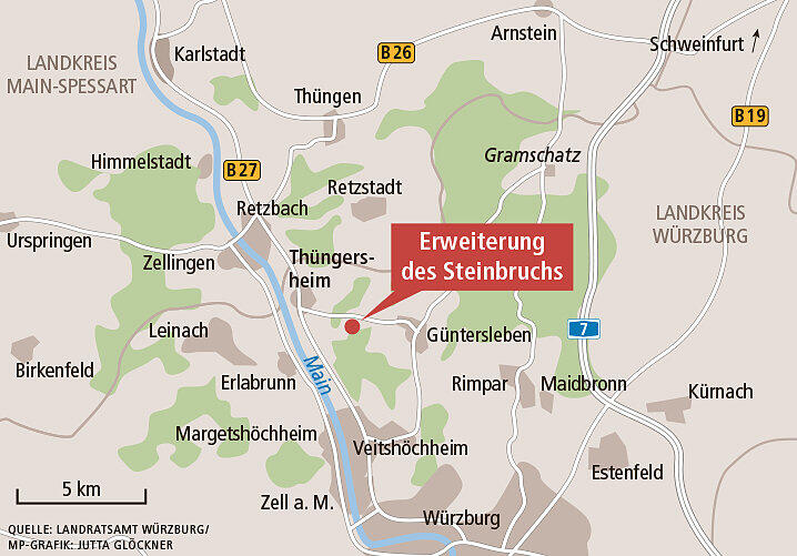 Grafik Erweiterung Steinbruch Thüngersheim Grafik Erweiterung Steinbruch Thüngersheim