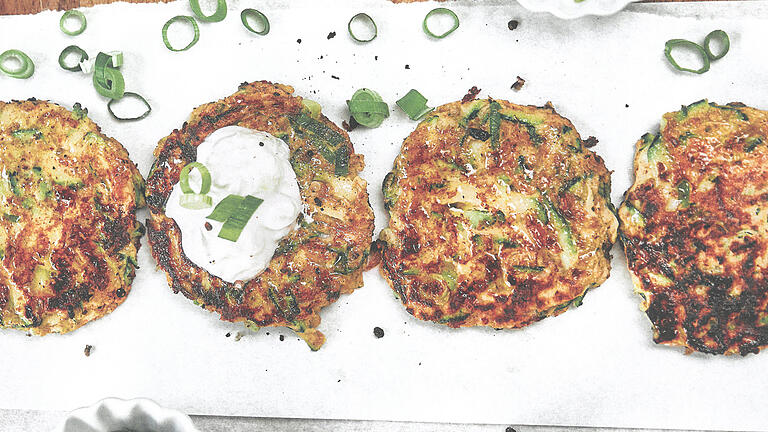 Ein Leibgericht geworden: Zucchini-Puffer Ein Leibgericht geworden: Zucchini-Puffer