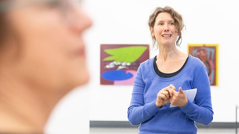 Kuratorin Henrike Holsing hat die Ausstellung im Museum im Kulturspeicher in enger Abstimmung mit Peter Stein, dem Sohn von Dieter Stein, gestaltet.&nbsp;