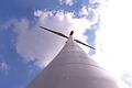 Das Windrad zwischen Obbach und Sulzthal steht seit über einer Woche still. Das Getriebe hat Öl verloren. Es ist der zweite Vorfall dieser Art im Windpark Obbach.   Hans-Peter Hepp       -  Das Windrad zwischen Obbach und Sulzthal steht seit über einer Woche still. Das Getriebe hat Öl verloren. Es ist der zweite Vorfall dieser Art im Windpark Obbach.   Hans-Peter Hepp