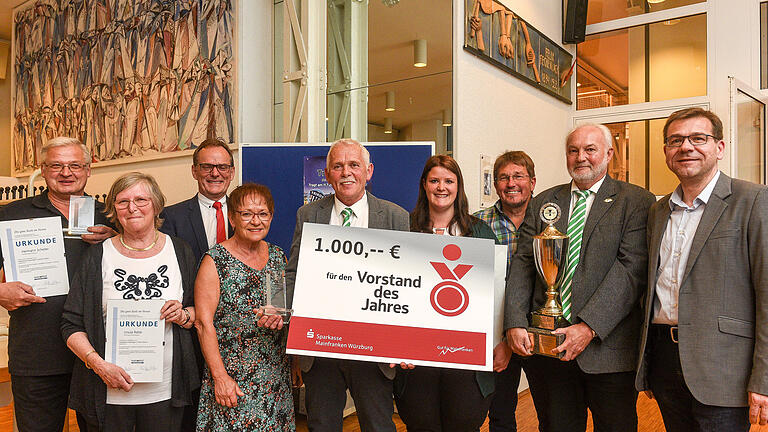 Vorstand des Jahres 2017 ist der SV Heidingsfeld.