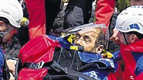Da ist er: Johann Westhauser ist inzwischen im Krankenhaus. Es geht ihm gut, heißt es.