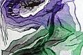 Die Ausstellung &bdquo;Druckgrafik aus Ost und West&ldquo; ist im Zendo am Saupurzel in Karlstadt vom 25. Oktober bis zum 22. November zu sehen Im Bild ein Werk von Petra Chelmieniecki.