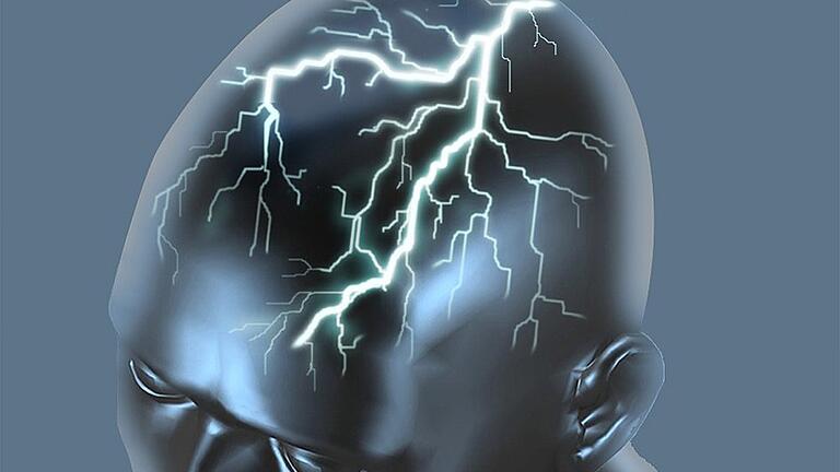 Gewitter im Gehirn - Leben mit Epilepsie       -  Epileptische Anfälle sind wie heftige Unwetter im Gehirn: Nervenzellen entladen sich unbewusst und ungezielt.