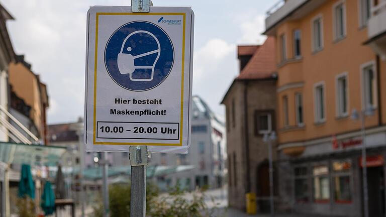 Schweinfurt hat derzeit den zweithöchsten Inzidenzwert in Bayern.