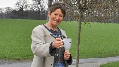 Doris Pokorny wird neue Leiterin der Bayerischen Verwaltungsstelle des Biosphärenreservats Rhön. Das Bild zeigt sie bei der Vorstellung des Kaffees aus dem peruanischen Partner-Biosphärenreservat im vergangenen Jahr.