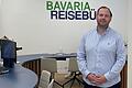 Der neue Besitzer des Bavaria Reisebüros in Schweinfurt, Sebastian Bandorf.