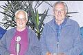 Die Sieger im &bdquo;Ältestenschießen&ldquo; (von links): Günter Streng (Unfinden) Pokalsieger Josef Borschert (Ebern), Theo Ankenbrand (Unfinden), 1. Gauschützenmeister Norbert Mahr (Sand). Es fehlt der zweite Pokalgewinner Peter Ripperger (Bergrheinfeld).