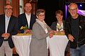 Bei der Präsentation des Kulturprogramms der Stadt Eltmann waren (von links) Herbert Löw von der Agentur Artcon, Bürgermeister Michael Ziegler, Maria Klein und Susanne Hofmann vom Ritz Eltmann sowie Reinhold Beckmann dabei.