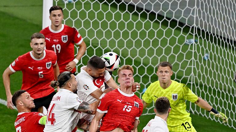 Euro 2024: Österreich - Türkei       -  Österreich und die Türkei lieferten sich eine packende Partie.