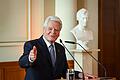 Ehrung für Joachim Gauck       -  Alt-Bundespräsident Joachim Gauck hat allen Grund zur Freude: Er bekommt in diesem Jahr den Freiheitspreis der Medien. (Archivbild)