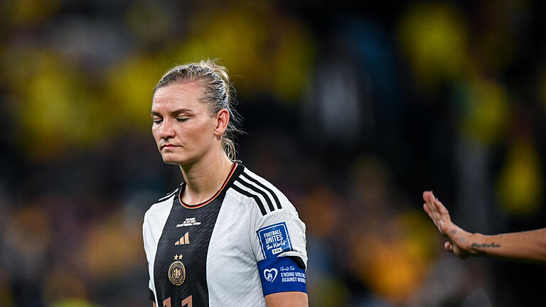 Deutschland - Kolumbien.jpeg       -  Deutschlands Kapitänin Alexandra Popp traf gegen Kolumbien wieder, ansonsten blieb das Team blass.