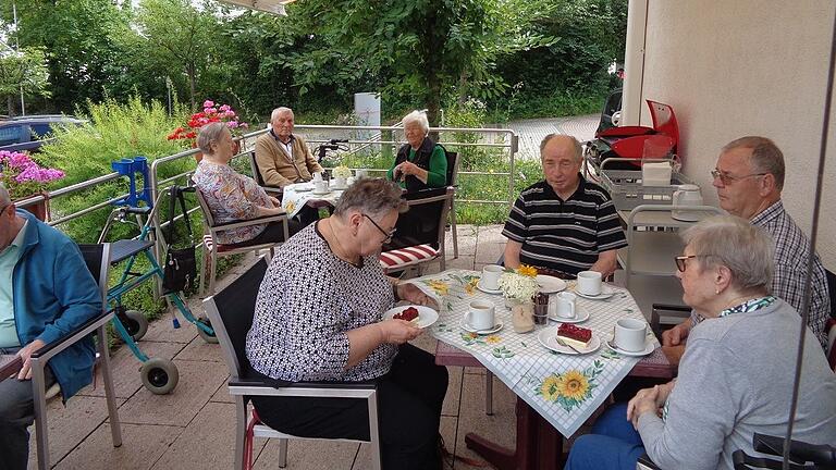 Sommer- und Grillfest in der Tagespflege.