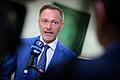 Christian Lindner.jpeg       -  Christian Lindner verteidigt die in der Regierung umstrittenen FDP-Vorschläge für eine 'Wirtschaftswende'.