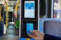 Schweinfurt ist Vorbild für den Nahverkehr Mainfranken: Im Stadtbusverkehr gibt es seit Januar das neue bargeldlose Ticketsystem 'SWeasy'.