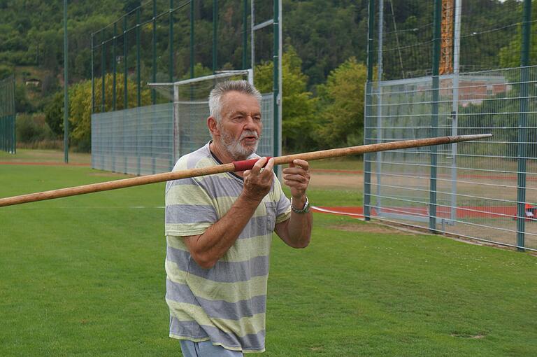 Norbert Hanke: Mit altem Speer auf neuer Anlage.