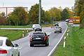 Blick Richtung Südwesten:&nbsp; Die Einmündung der Godelstatt in die Prappacher Straße in Haßfurt behagt nicht jedem Autofahrer oder jeder Autofahrerin.