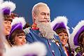 Der bayerische Ministerpräsident Markus Söder (CSU) wird das neue Kitzinger 'Schlappmaul'. Die KiKaG verleiht ihm den Fastnachtsorden am Rosenmontag 2020 in Kitzingen. Das Foto stammt von der Fernseh-Prunksitzung 'Fastnacht in Franken' aus dem Jahr 2014.