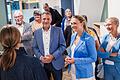 Digitalministerin Judith Gerlach (Zweite von rechts) besuchte den Kindermöbelhersteller Paidi.