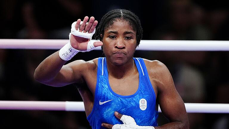 Paris 2024 - Boxen       -  Cindy Ngamba ist lesbisch - und hätte deswegen in ihrem Geburtsland Kamerun Probleme.
