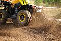 Unfall mit Quad       -  Ein Quad-Fahrer ist bei einem Unfall am Sonntag (6. März 2022) bei Hammelburg schwer verletzt worden.