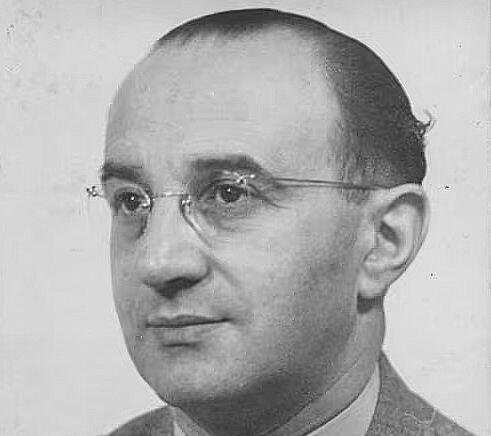 Dr. Fritz Stein, 1945/46. Dr. Fritz Stein, 1945/46.