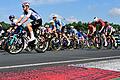 Radsport-EM: Straßenrennen Männer       -  Das Peloton kurz nach dem Start des Rennens