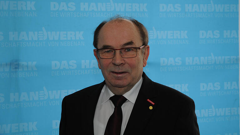 Heußlein ist neuer Präsident der Handwerker       -  Neuer Präsident der Handwerkskammer für Unterfranken: Walter Heußlein aus Billingshausen (Lkr. Main-Spessart).