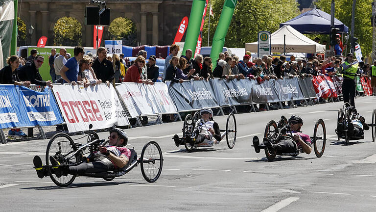 29. Residenzlauf Würzburg. Handbike Rennen 29. Residenzlauf Würzburg. Handbike Rennen