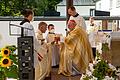 Christian Rentsch wurde von Kardinal Reinhard Marx zum Priester geweiht. Foto: Robert Kiderle       -  Christian Rentsch wurde von Kardinal Reinhard Marx zum Priester geweiht. Foto: Robert Kiderle