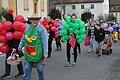 Klares Bekenntnis beim ersten Faschingszug in Maroldsweisach: Der Diakonieverein lief unter dem Motto 'Wir sind bunt'.