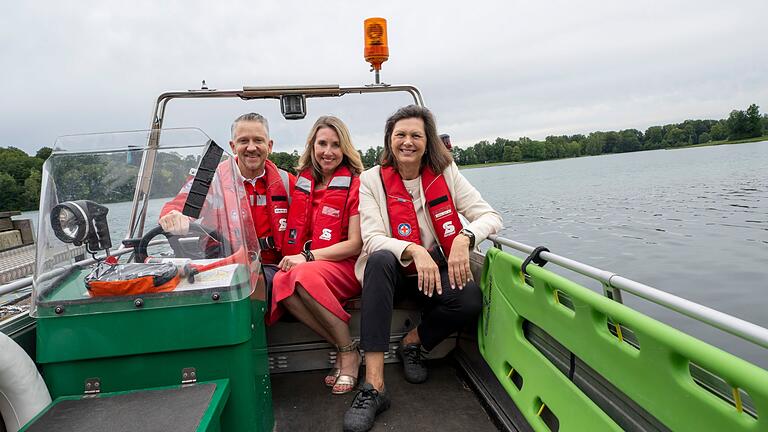 Auftaktveranstaltung Kampagne „Bayern schwimmt“       -  Die Kampagne Kampagne „Bayern schwimmt“ hat begonnen.