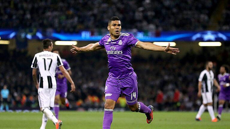 2:1       -  Casemiro bringt Real erneut in Führung. Foto: Nick Potts