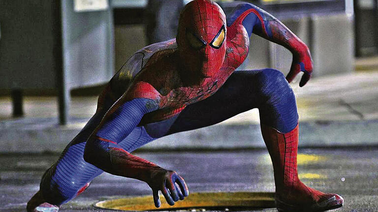 Einer von vielen Superhelden: Andrew Garfield als Spiderman in dem neuen Kinofilm &bdquo;The Amazing Spider-Man&ldquo;.