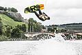 Wakeboard-Wettbewerb am Stadtstrand in Würzburg