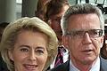 Verteidigungsausschuss des Bundestages       -  Ursula von der Leyen und Thomas de Maiziere