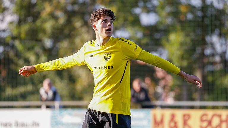 Traf im Derby gegen den FV Helmstadt zweimal: Hannes Glas (Archivbild) vom TSV Eisingen.