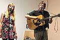 Dänisch-schottisches Duo. Pernille und Stephen Quigg überzeugten ihr Publikum.