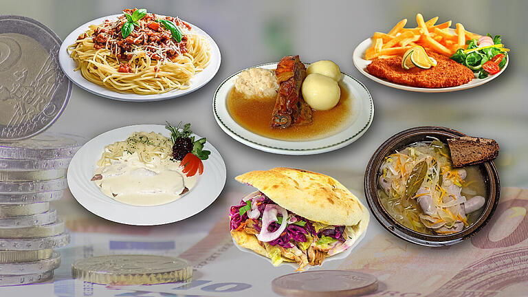 Ob Schnitzel mit Pommes, Spaghetti Bolognese oder Schäufele: Die Zutaten für viele Gerichte sind in den vergangenen zwölf Monaten deutlich teurer geworden. Wir machen 6 Beispielrechnungen. Ob Schnitzel mit Pommes, Spaghetti Bolognese oder Schäufele: Die Zutaten für viele Gerichte sind in den vergangenen zwölf Monaten deutlich teurer geworden. Wir machen 6 Beispielrechnungen.