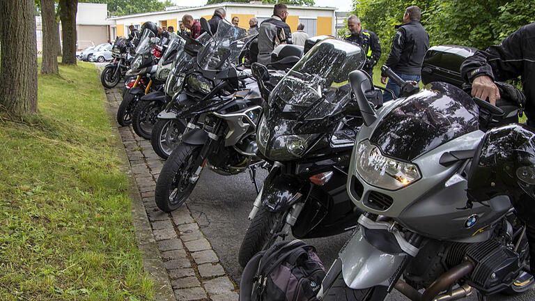 Die katholische Militärseelsorge hatte eingeladen zu einer Motorradwallfahrt mit drei Stationen.