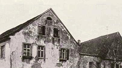 Damals: Die Weiße Mühle in Estenfeld wie sie beim Kauf im Jahre 1966 aussah. Damals: Die Weiße Mühle in Estenfeld wie sie beim Kauf im Jahre 1966 aussah.