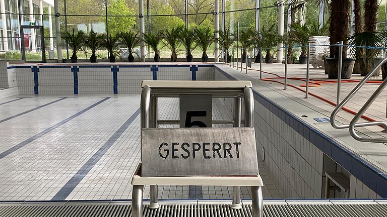 Geschwommen wird im Wonnemar schon lange nicht mehr: Blick in das geschlossene Freizeitbad im Mai 2022. Geschwommen wird im Wonnemar schon lange nicht mehr: Blick in das geschlossene Freizeitbad im Mai 2022.