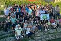 Die Familie Wirsing traf sich zum zweiten Sippenfest am Dorfsee in Rödelmaier.