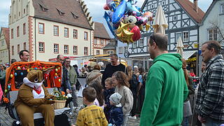 Impressionen vom Frühlingsfest mit verkaufsoffenem Sonntag in Gerolzhofen.