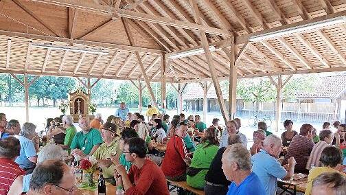 Bei der Tageswallfahrt am Mittwoch, 30. August, wird das Mittagessen in der Festhalle Poppenlauer eingenommen.       -  Bei der Tageswallfahrt am Mittwoch, 30. August, wird das Mittagessen in der Festhalle Poppenlauer eingenommen.
