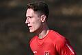 Loris Maier vom Fußball-Regionalligisten TSV Aubstadt spielt in der Hallenfußball-Serie Baller League für Streets United, das Team von Lukas Podolski.