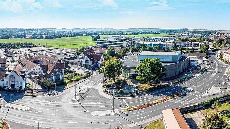 Stadthalle Bad Neustadt. Noch viel Energie nötig bis zur Eröffnung im März.