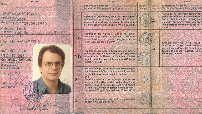 Führerschein von Thomas Pfeuffer Führerschein von Thomas Pfeuffer